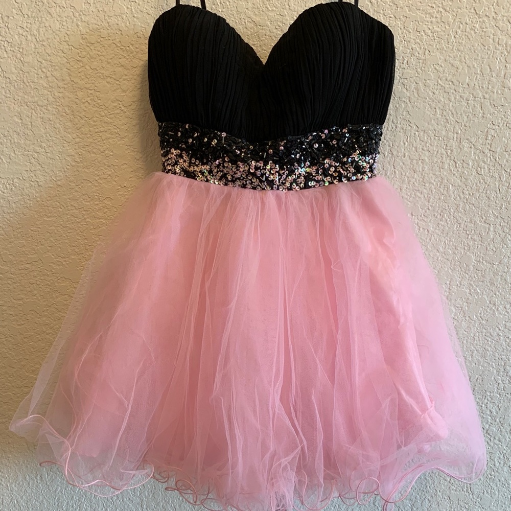 Strapless Short Homecoming Dress